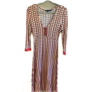 Boden Sassy Jersey knit Empire waist dress size 8R